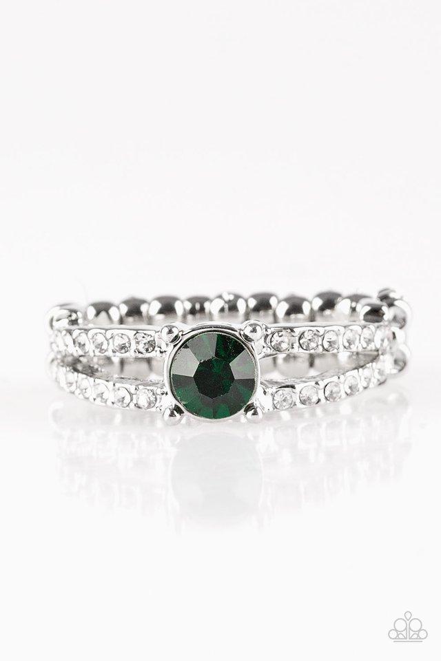 Anillo Paparazzi ~ Dream Sparkle - Verde