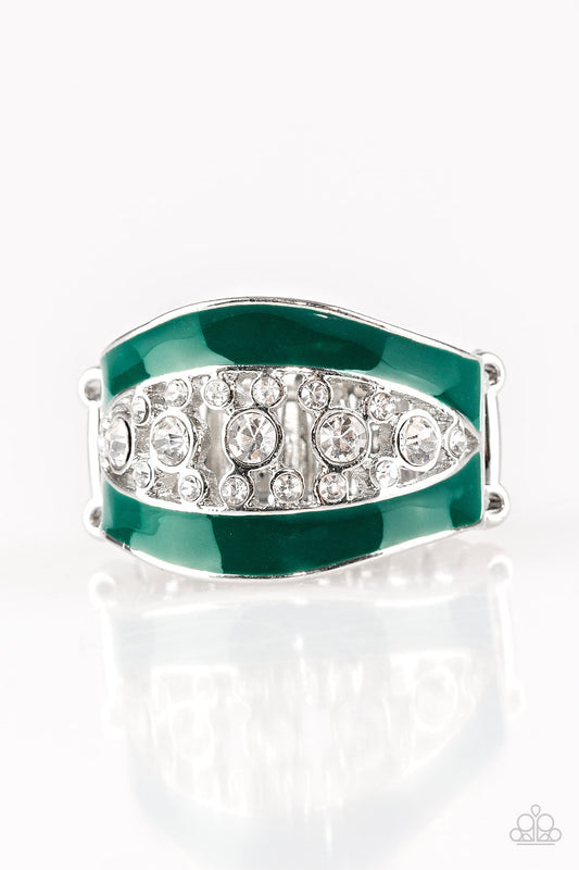 Paparazzi Ring ~ Trending Treasure - Green