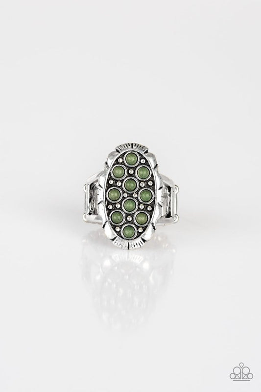 Cactus Garden - Green - Paparazzi Ring Image