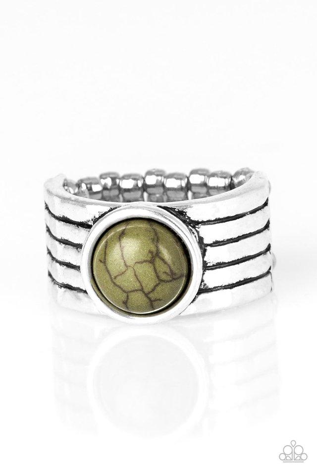 Anillo de paparazzi ~ Blooming Badlands - Verde