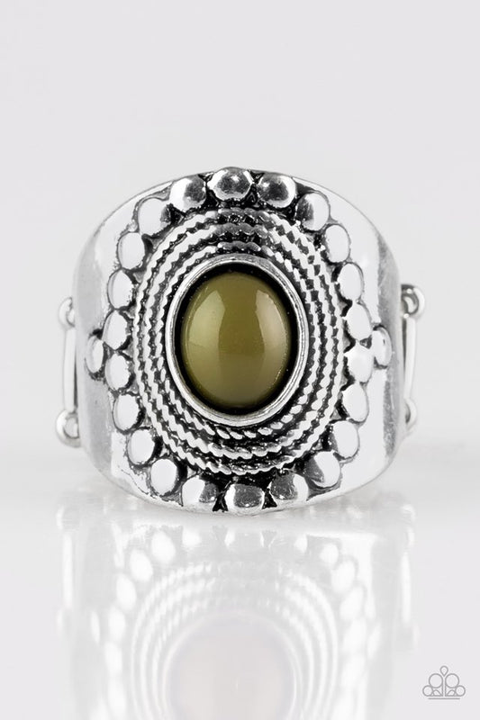 ZEN To One - Green - Paparazzi Ring Image