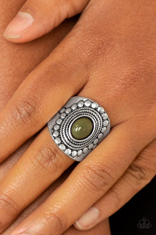 ZEN To One - Green - Paparazzi Ring Image