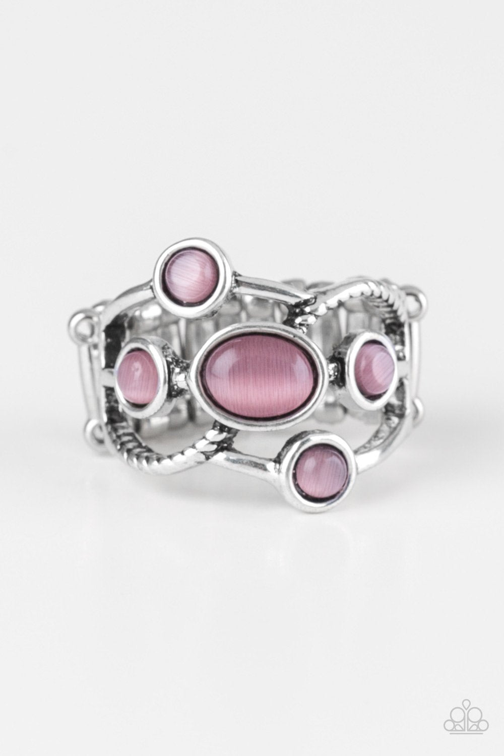Paparazzi Ring ~ Moon Mood - Purple
