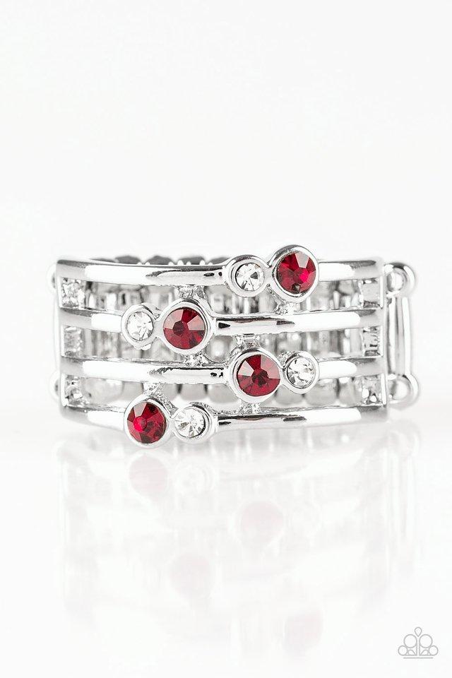 Paparazzi Ring ~ Sparkle Showdown - Red