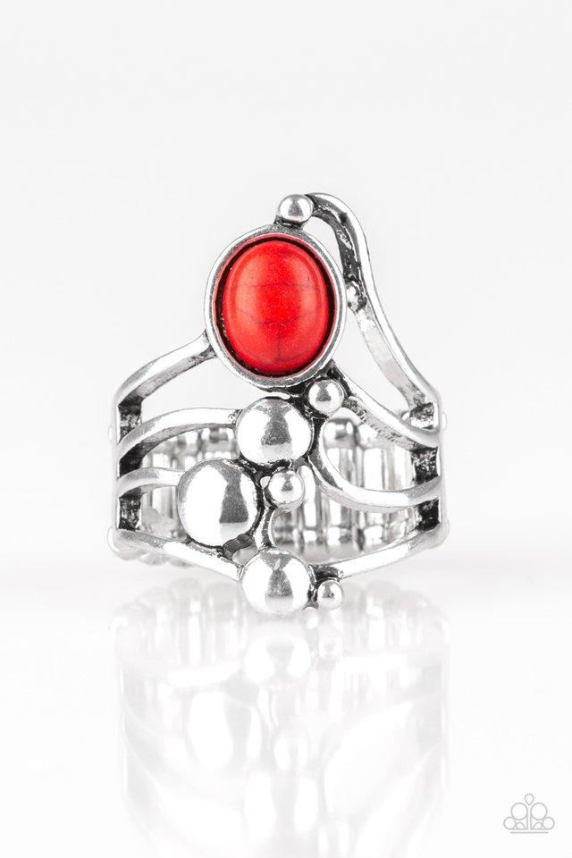 Paparazzi Ring ~ Wanderlust Wanderer - Red