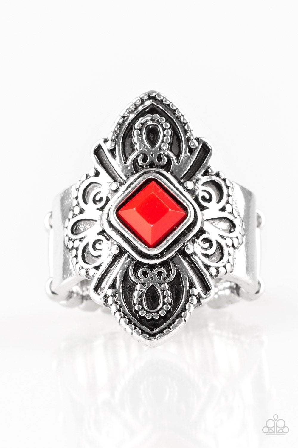Paparazzi Ring ~ Impressive TREK Record - Red