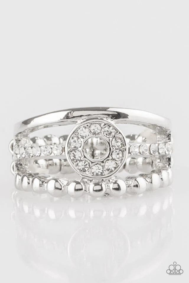 Paparazzi Ring ~ Cost of Living - White