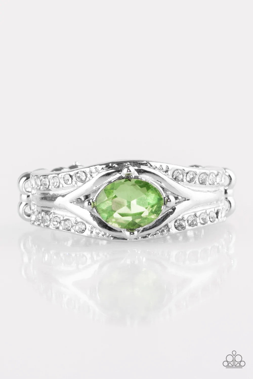 Anillo de los paparazzi ~ The Insider - Verde