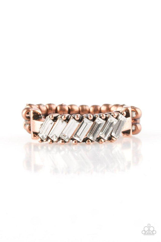 Paparazzi Ring ~ Money Hungry - Copper