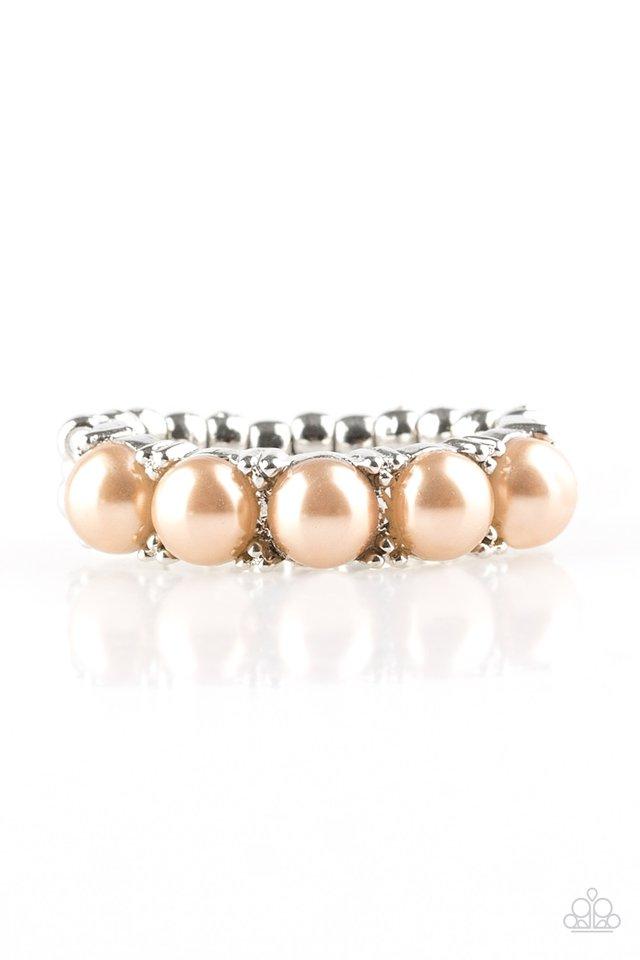 Anillo Paparazzi ~ Sirena Mamba - Marrón