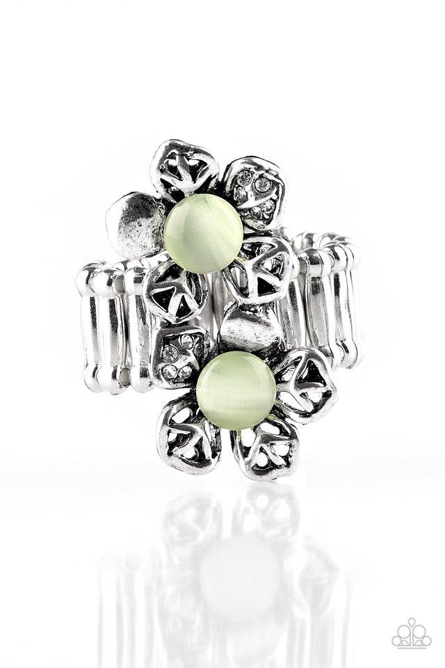 Anillo de paparazzi ~ Magnolia Mansions - Verde