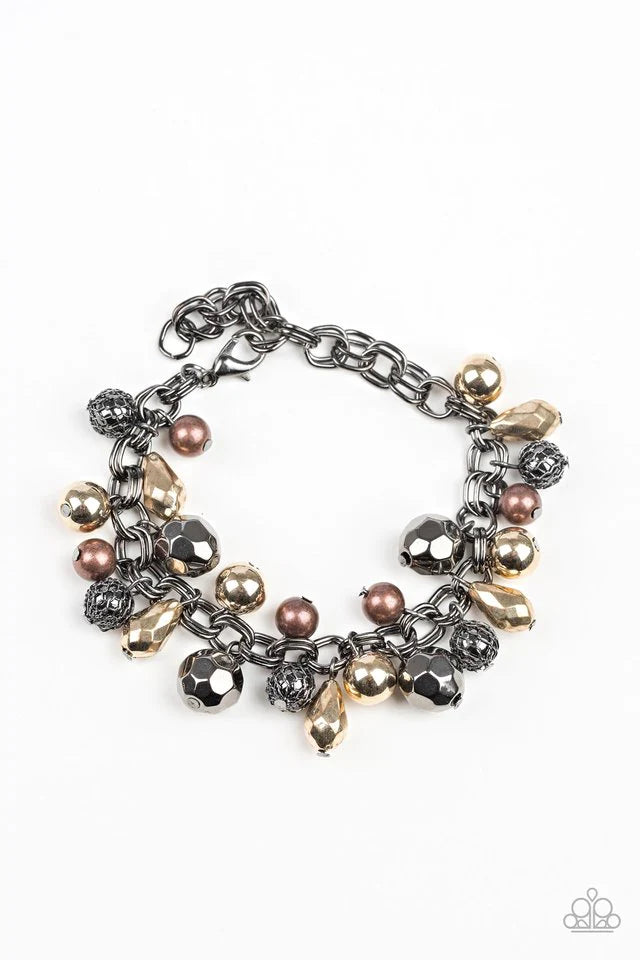 Paparazzi Bracelet ~ Invest In This - Black