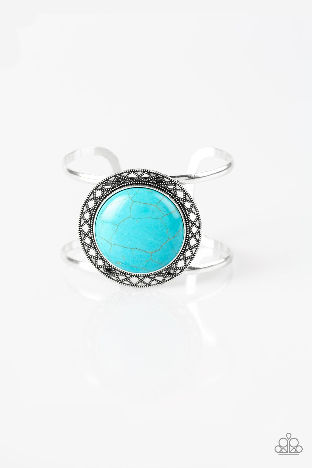 Pulsera Paparazzi ~ RODEO Rage - Azul