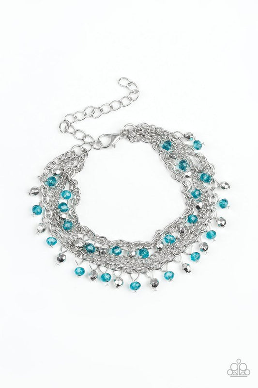 Cash Confidence - Blue - Paparazzi Bracelet Image