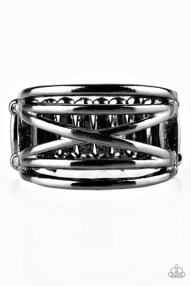Anillo Paparazzi ~ Way Wayward - Negro