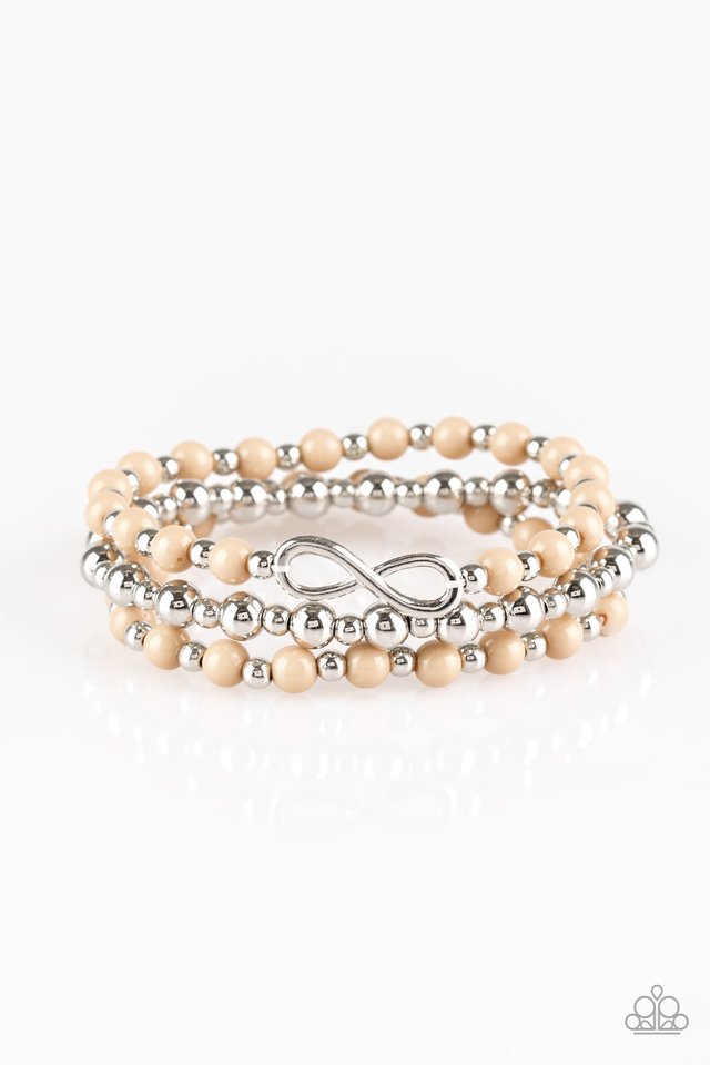 Immeasurably Infinite - Brown - Paparazzi Bracelet Image