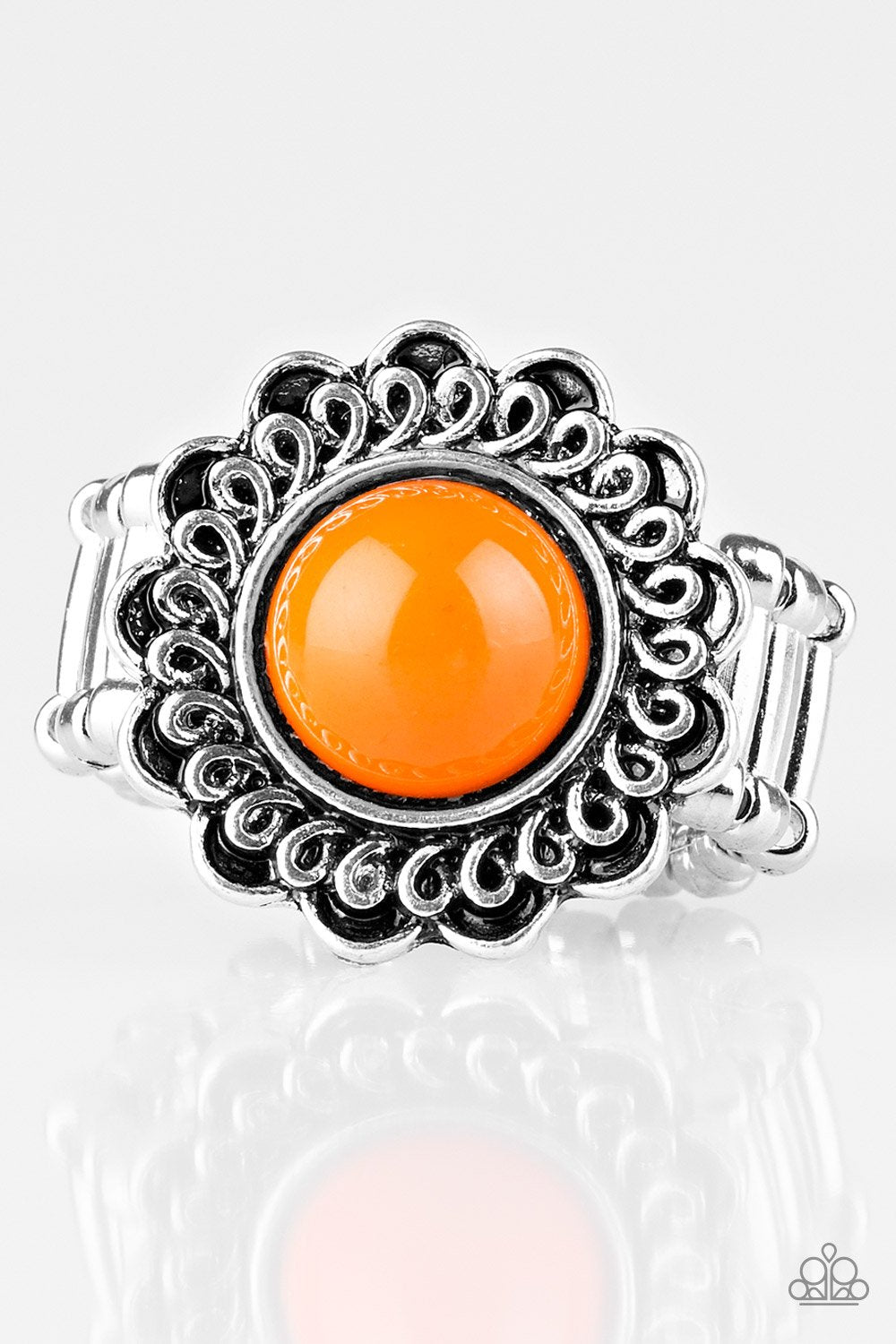 Paparazzi Ring ~ Garden Stroll - Orange