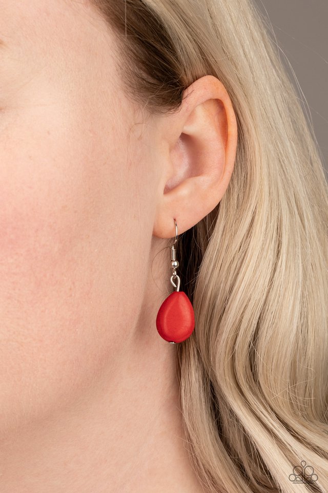 Very Venturous - Red - Paparazzi Necklace Image