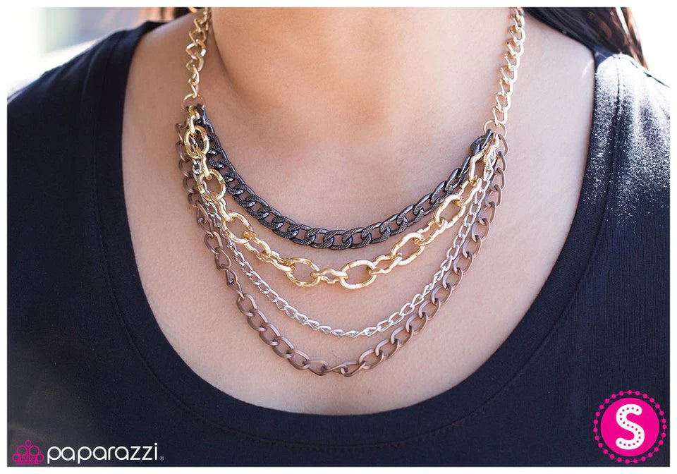 Collar Paparazzi ~ Make My Day - Oro