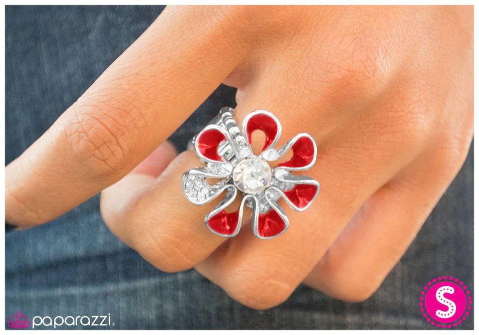 Paparazzi Ring ~ In My Wheelhouse - Red