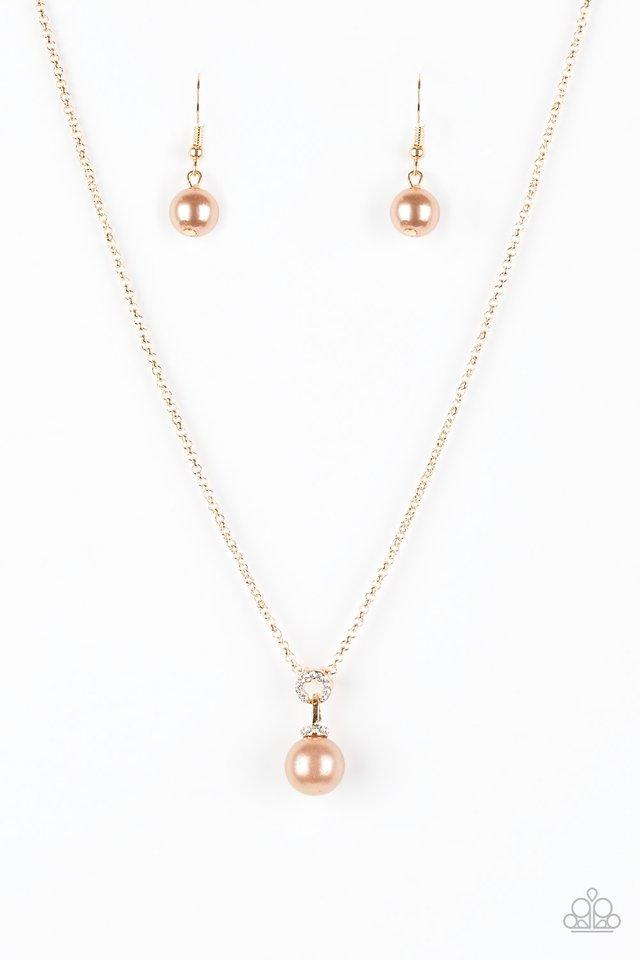 Collar Paparazzi ~ Glamour Girl - Marrón