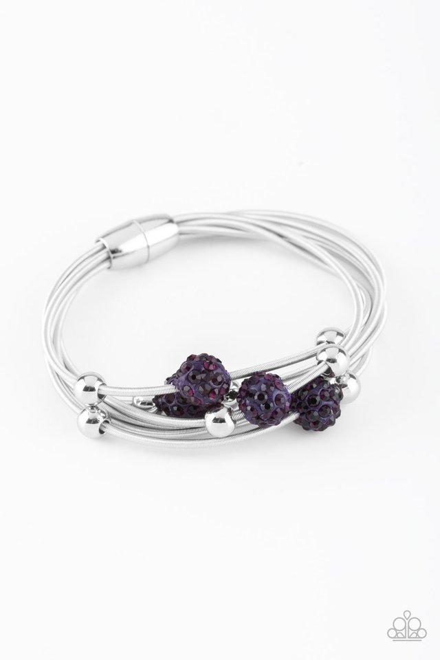 Paparazzi Bracelet ~ Marvelously Magnetic - Purple
