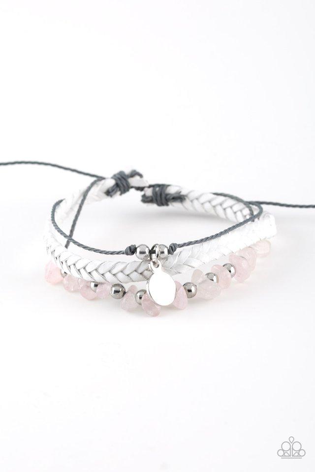 Paparazzi Bracelet ~ A PEACE Of Work - Pink