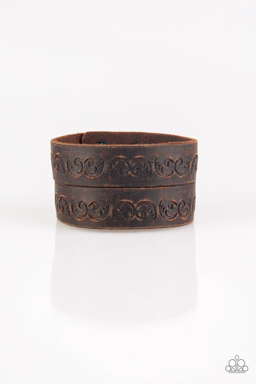 Paparazzi Bracelet ~ Ride and Wrangle - Brown