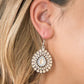 City Chateau - Brown - Paparazzi Earring Image