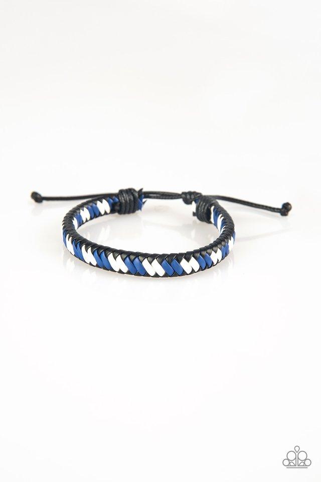 Pulsera Paparazzi ~ Actitud aventurera - Azul