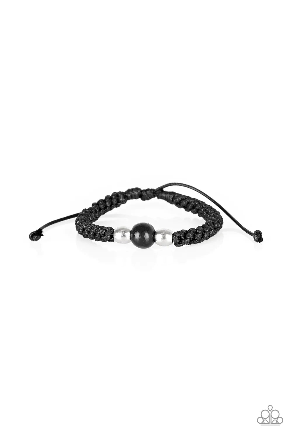 Paparazzi Bracelet ~ Once Upon A FORESTER - Black