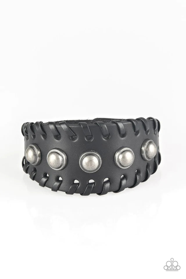 Paparazzi Bracelet ~ Urban Cowboy - Black