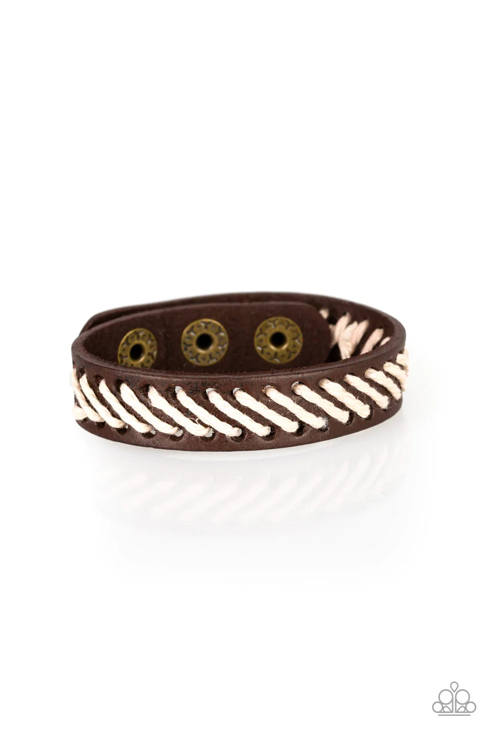 Paparazzi Bracelet ~ Watch Your BACKPACKER - Brown