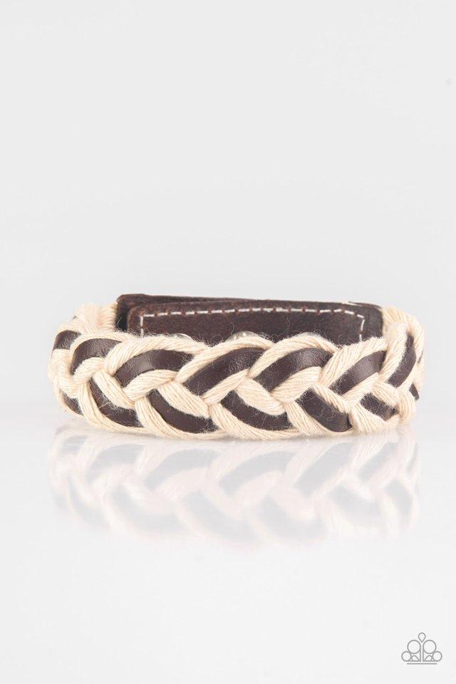 Paparazzi Bracelet ~ Outback Outlaw - Brown
