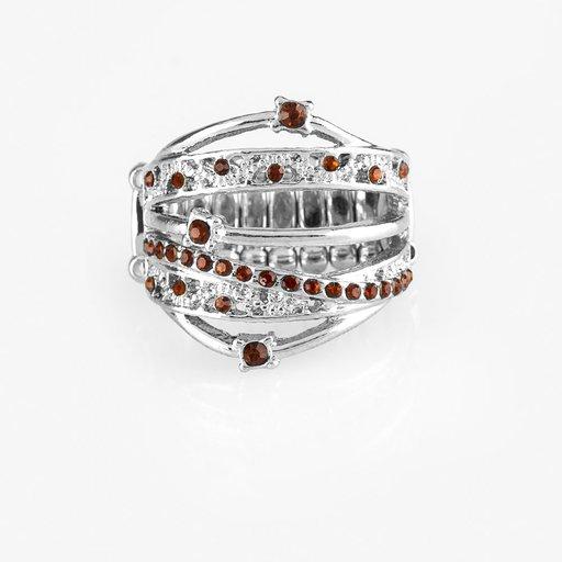 Paparazzi Ring ~ Making The World Sparkle - Brown