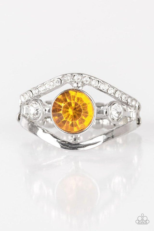 Paparazzi Ring ~ Rich With Richness - Yellow