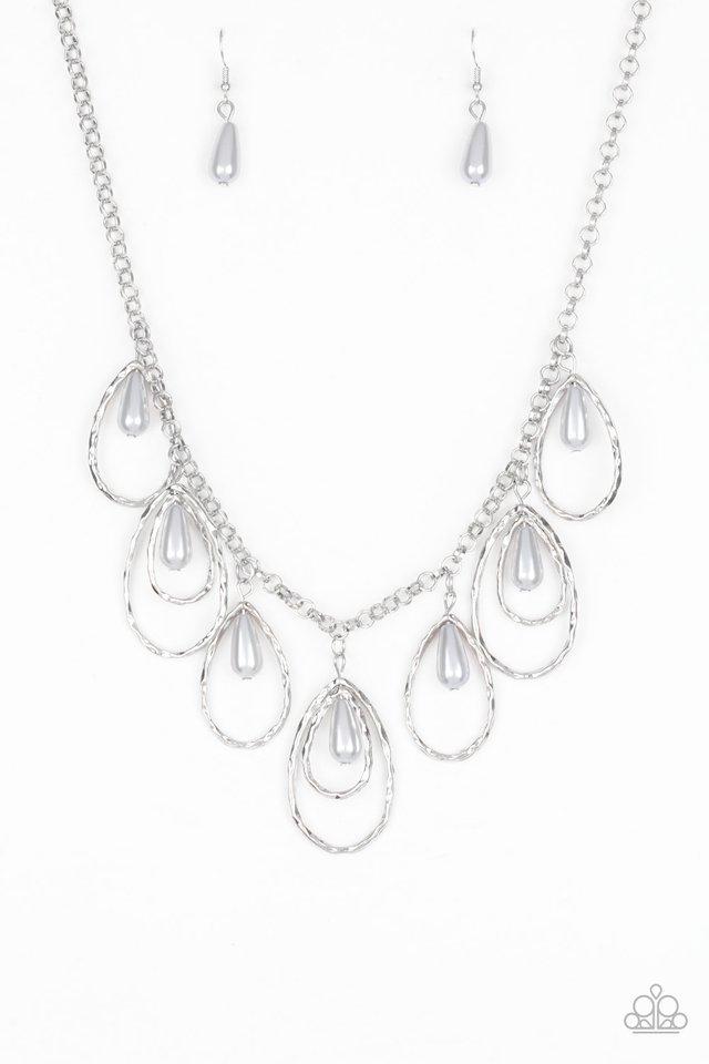 Collar Paparazzi ~ Rustic Ritz - Plata