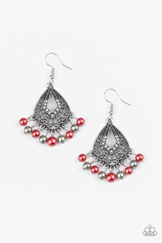Paparazzi Earring ~ Gracefully Gatsby - Multi
