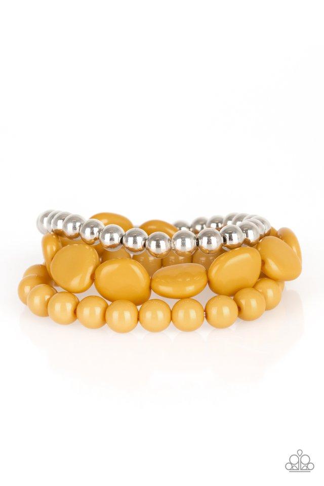 Paparazzi Bracelet ~ Color Venture - Yellow