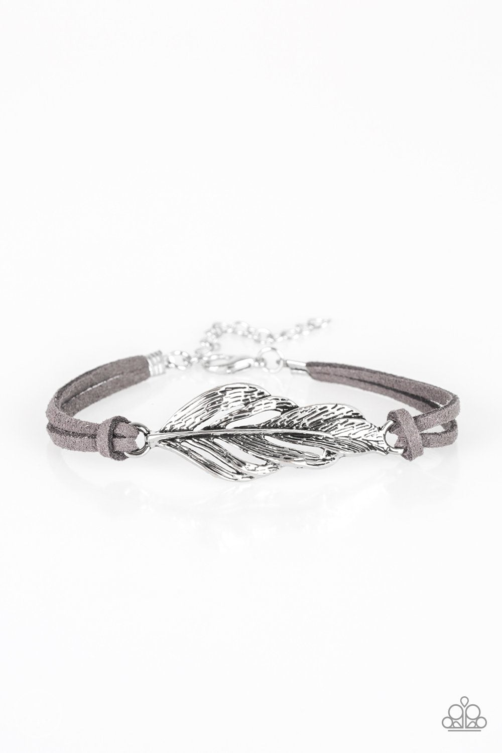 Paparazzi Bracelet ~ Faster Than FLIGHT - Silver