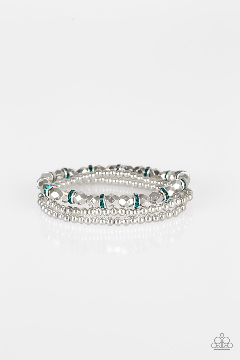 Paparazzi Bracelet ~ Let There BEAM Light - Blue