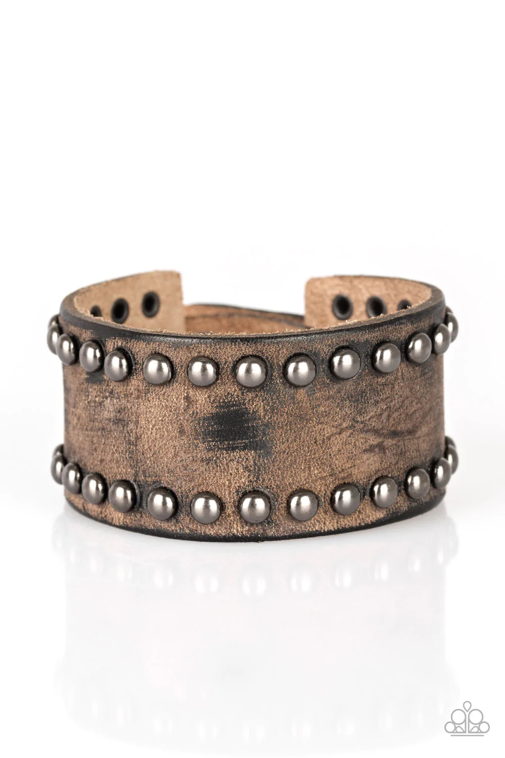 Paparazzi Bracelet ~ Cattle Drive - Brown