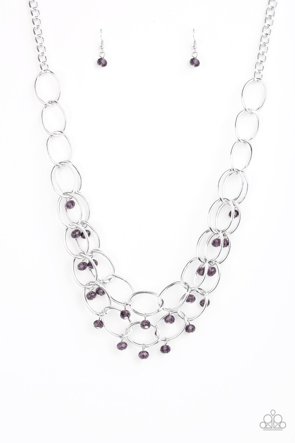 Paparazzi Necklace ~ Yacht Tour - Purple