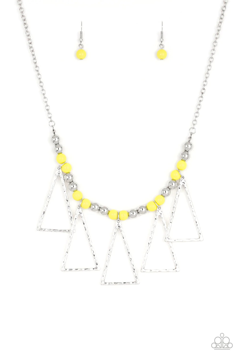 Paparazzi Necklace ~ Terra Nouveau - Yellow