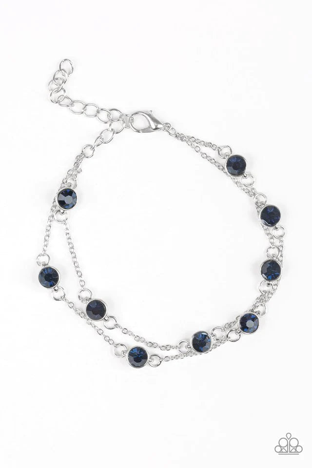 Paparazzi Bracelet ~ Spotlight Starlight - Blue