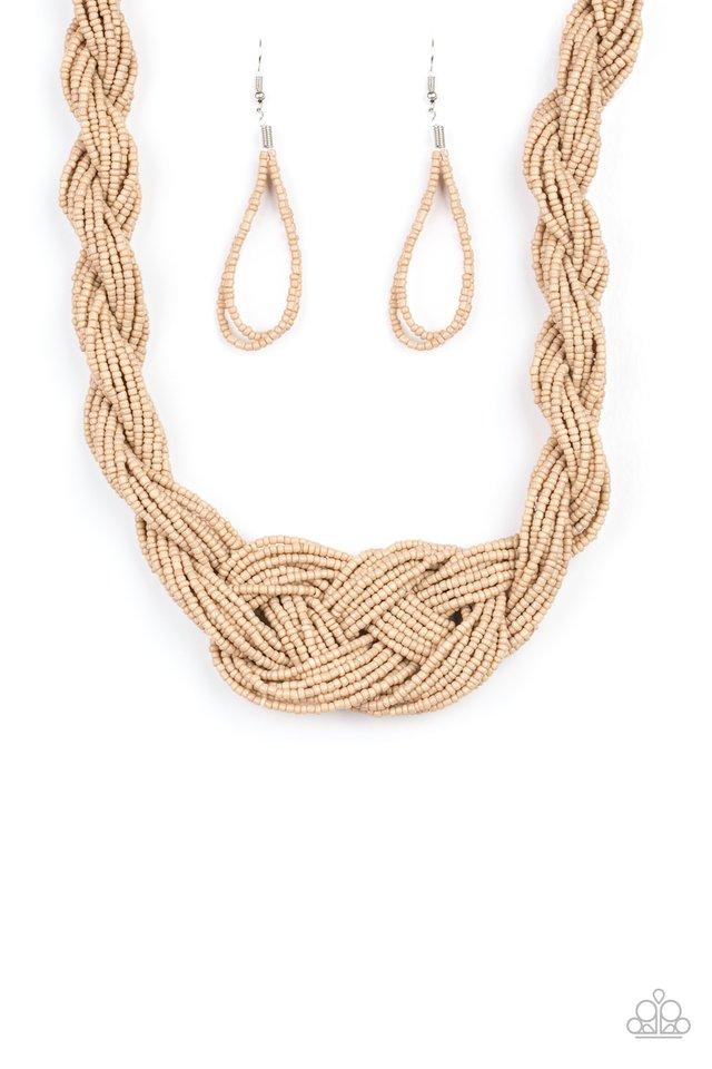 Collar de paparazzi: una ovación de pie - Marrón