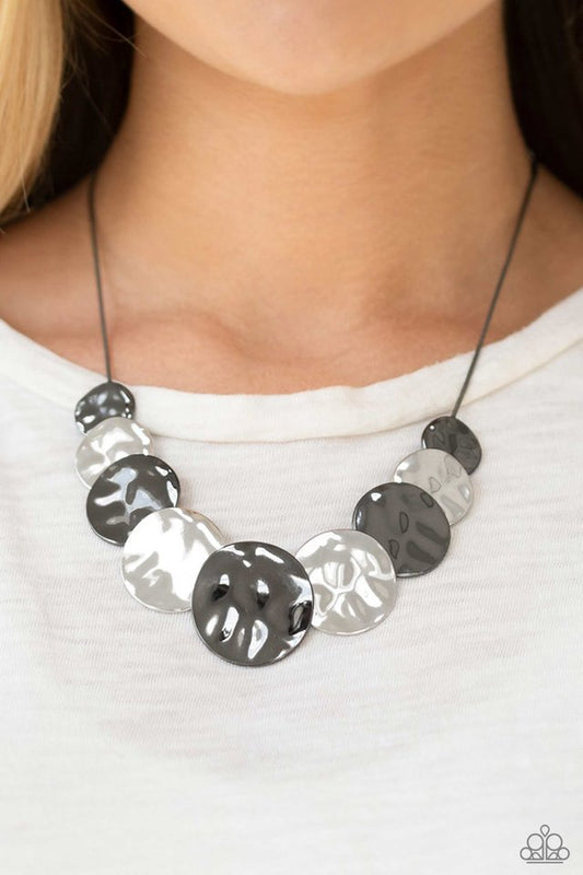 A Daring DISCovery - Black - Paparazzi Necklace Image