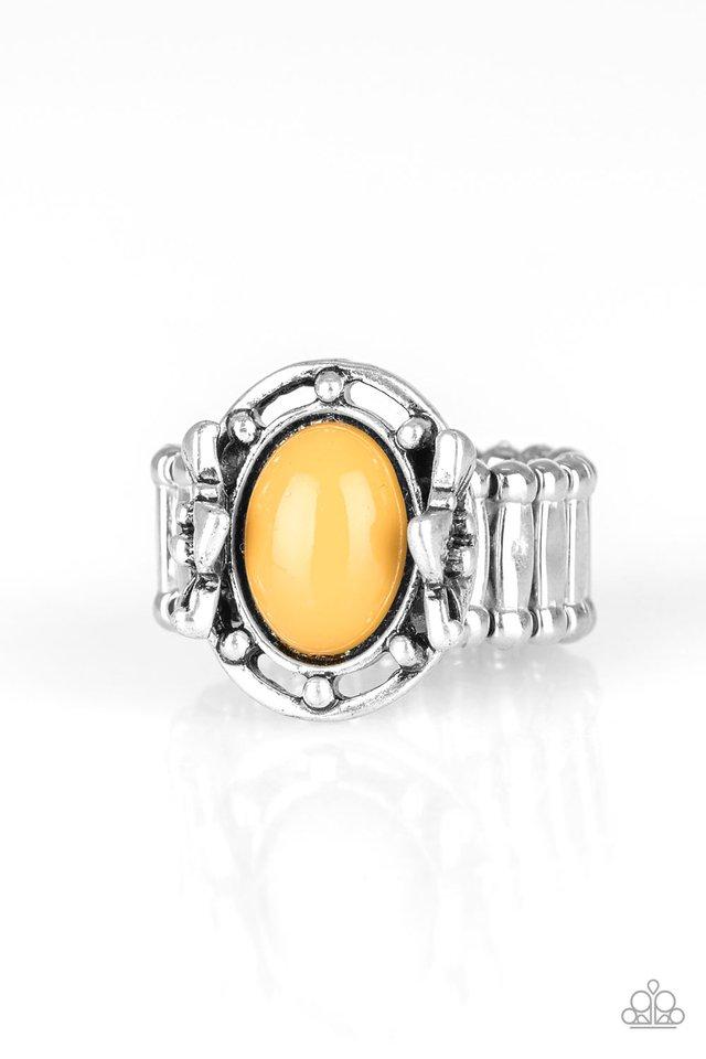 Anillo Paparazzi ~ Color Me Confident - Amarillo