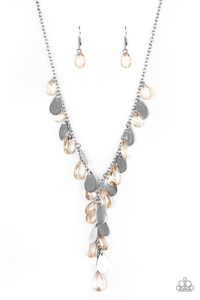 Collar Paparazzi ~ Atardeceres en veleros - Marrón