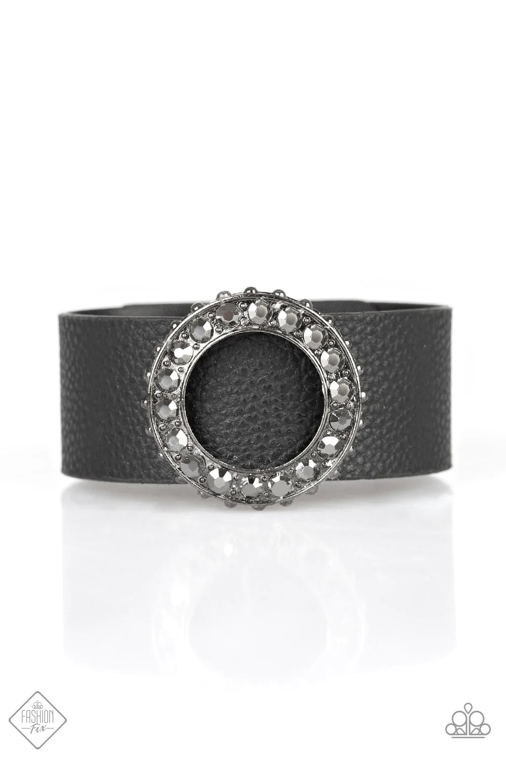 Paparazzi Bracelet ~ Rebel Razzle - Black